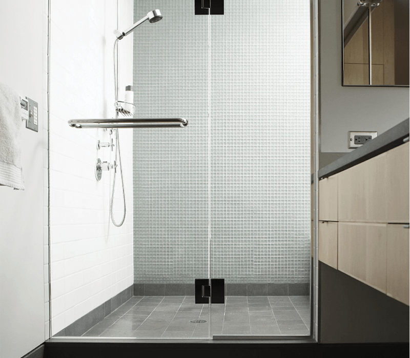 shower door glass